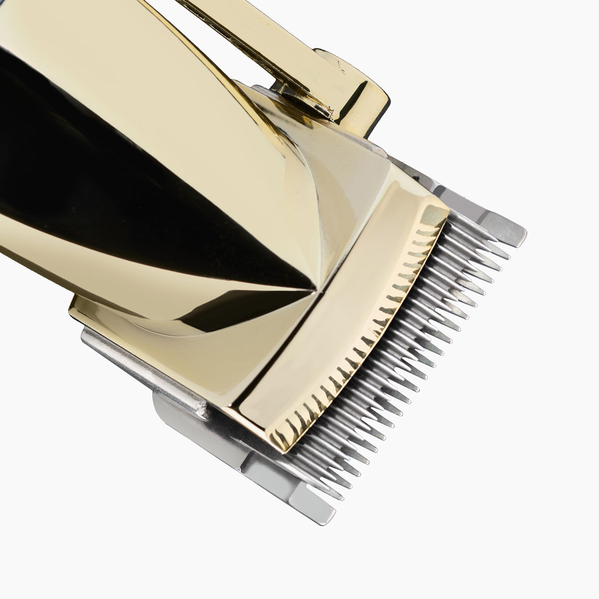 Close up of cutting blades